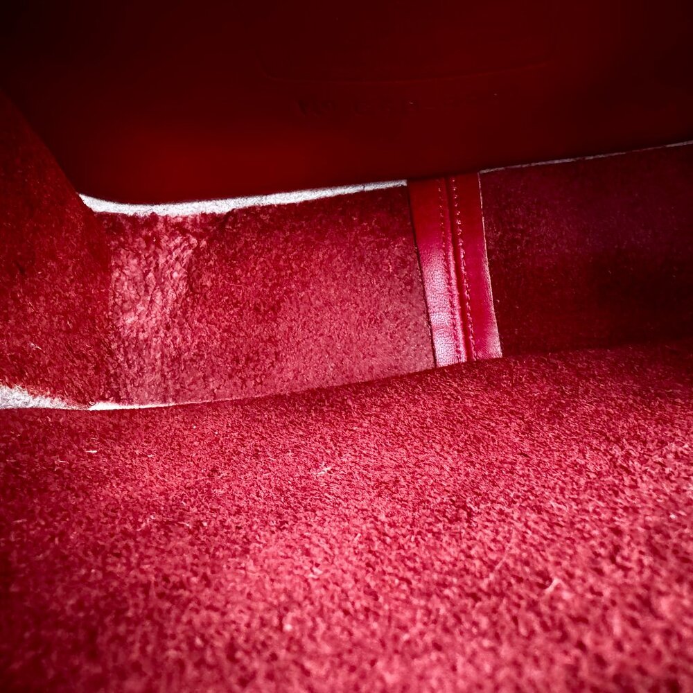 Coach Red Leather Crossbody Bag - Picture 11 of 16
